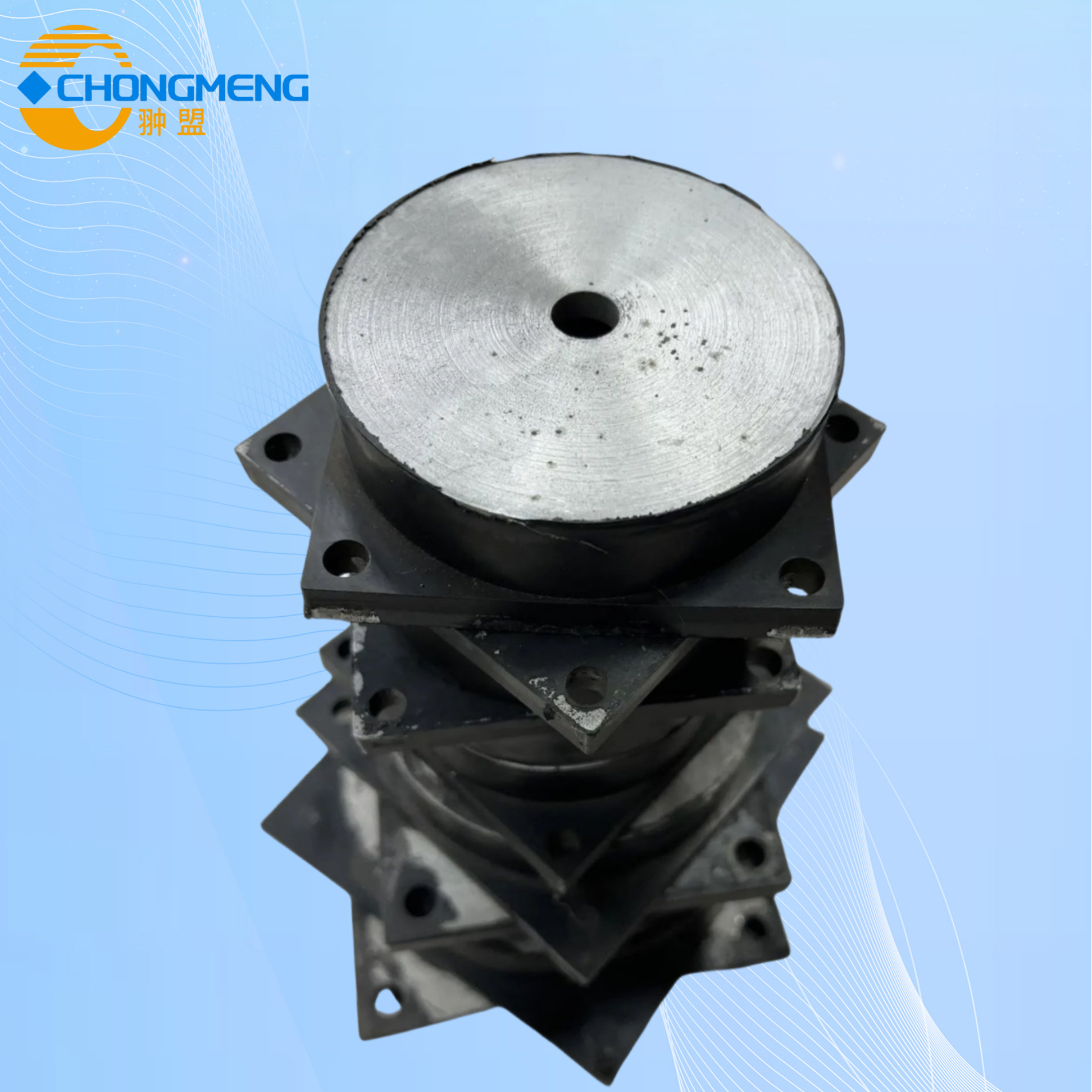 Damping Element-Elastic Flange